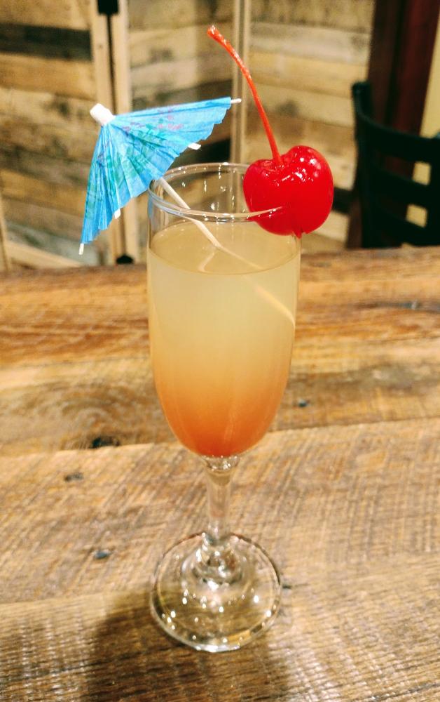 Fun drink with an umbrella