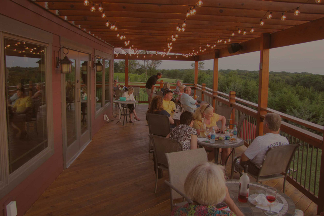 People drinking wine