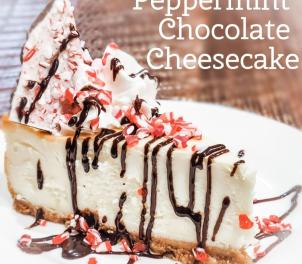 peppermint cheesecake
