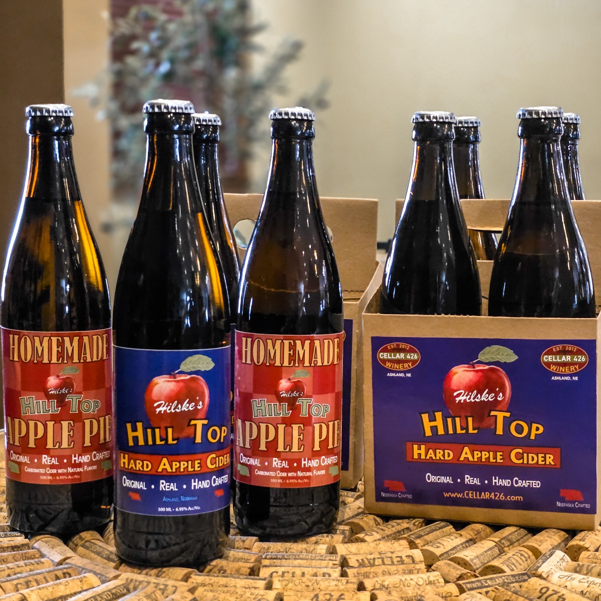 cider bottles