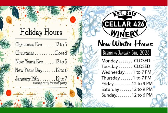 Holiday and Winter Hours