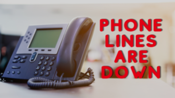 Phone Lines Down Image