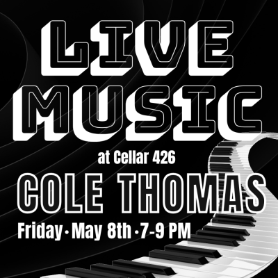 live music with Cole Thomas Graphic